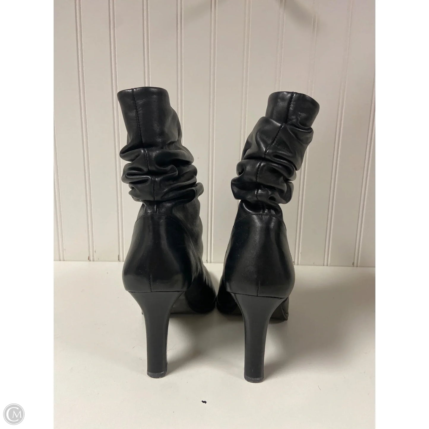 Boots Ankle Heels By White Mountain In Black, Size: 7