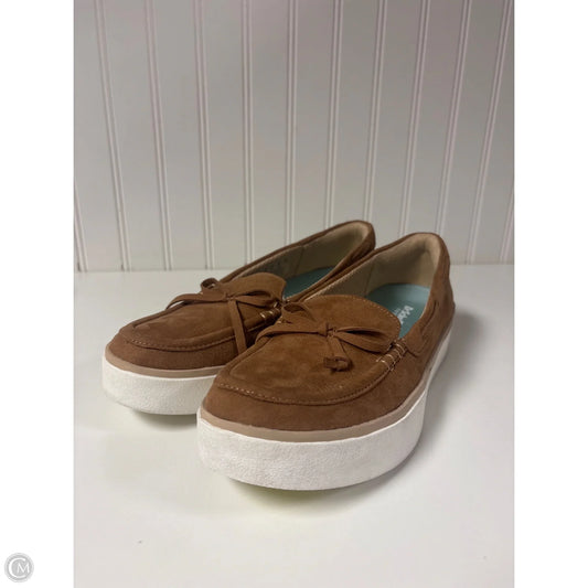 Shoes Sneakers By Dr Scholls In Brown, Size: 8