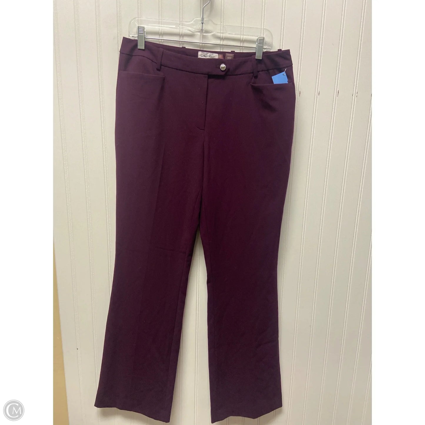 Pants Dress By Calvin Klein In Purple, Size: 8