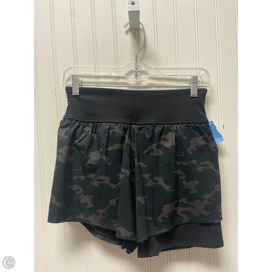 Athletic Shorts By Spanx In Camouflage Print, Size: M