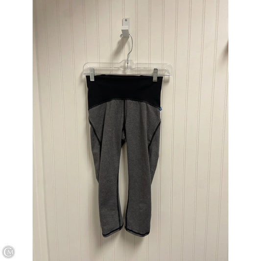 Athletic Capris By Lululemon In Grey, Size: S