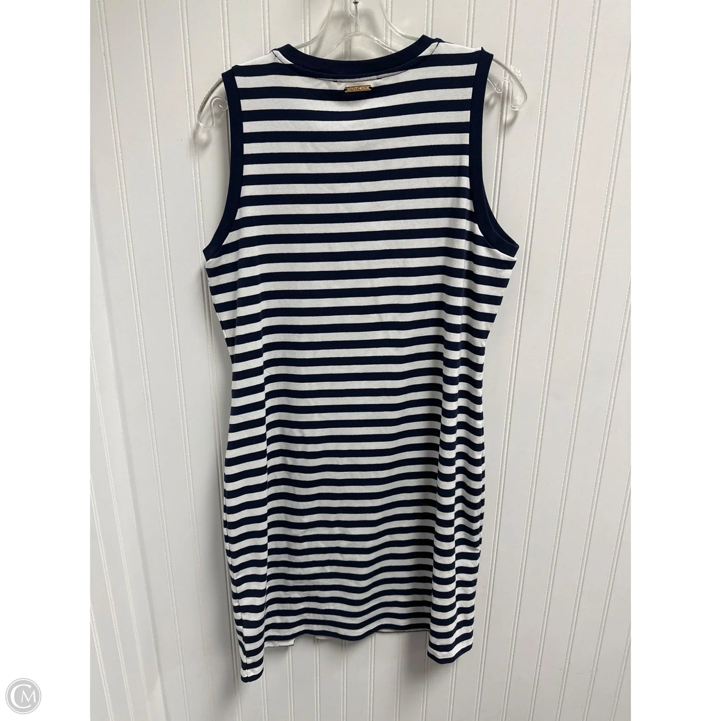 Dress Casual Short By Michael By Michael Kors In Blue & White, Size: L