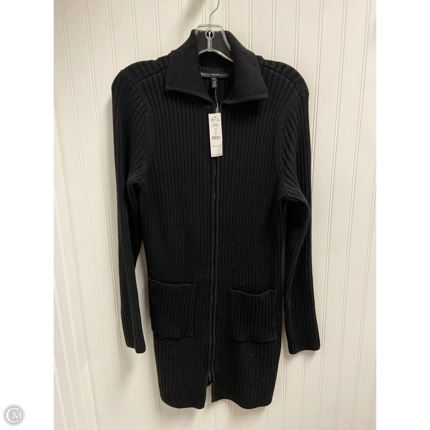 Dress Sweater By White House Black Market In Black, Size: L