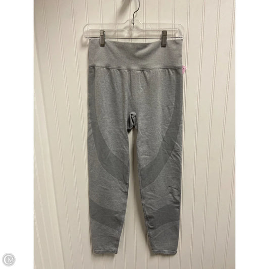 Athletic Leggings By Pink In Grey, Size: L