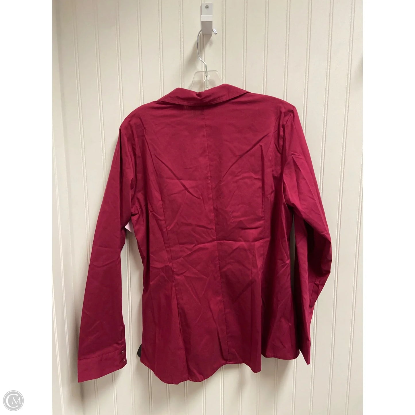 Top Long Sleeve By Zac And Rachel In Pink, Size: Xl
