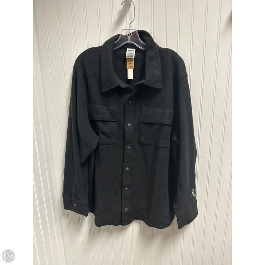 Top Long Sleeve By Pink In Black, Size: Xl
