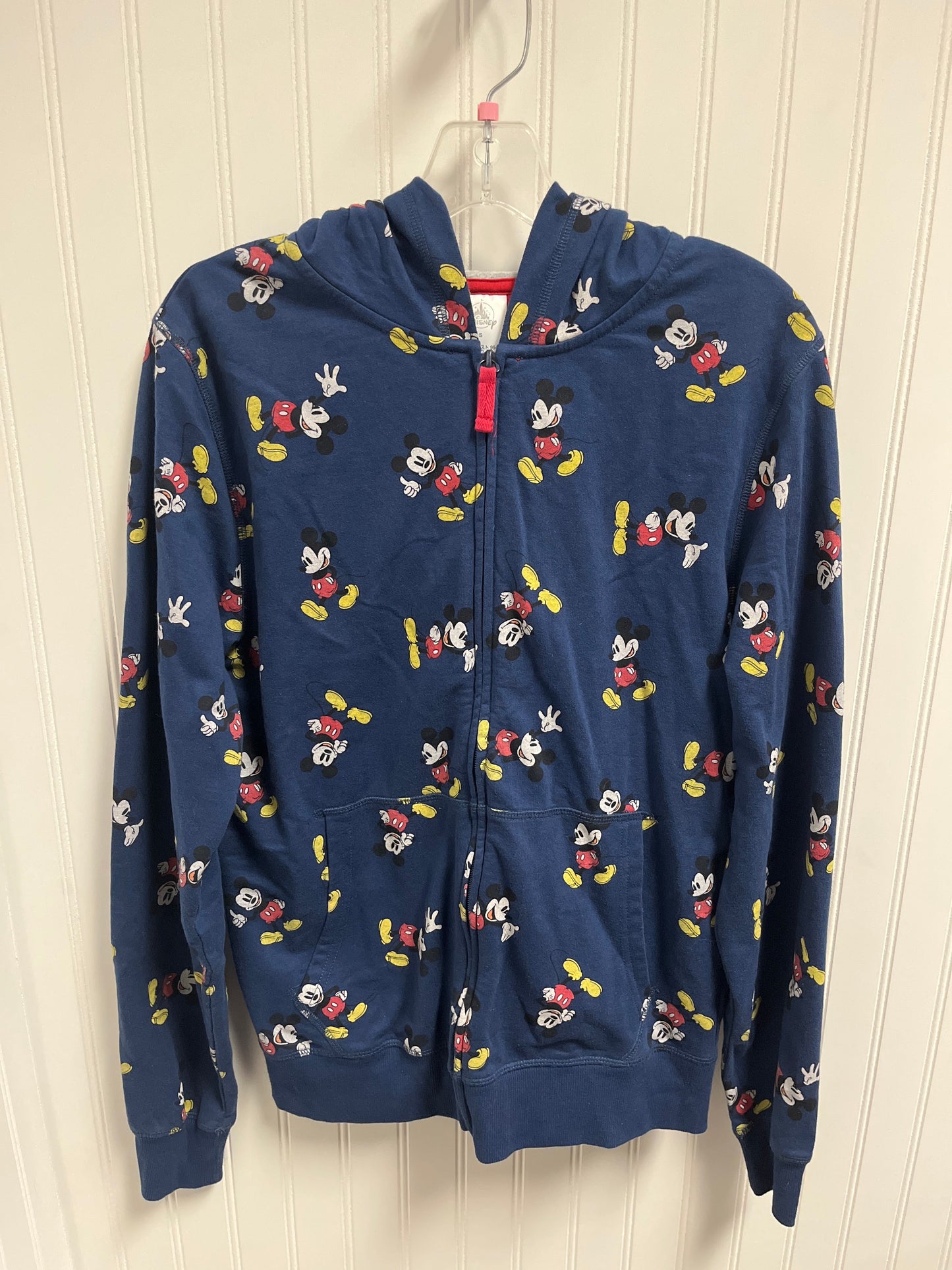 Sweatshirt Hoodie By Disney Store In Blue, Size: S