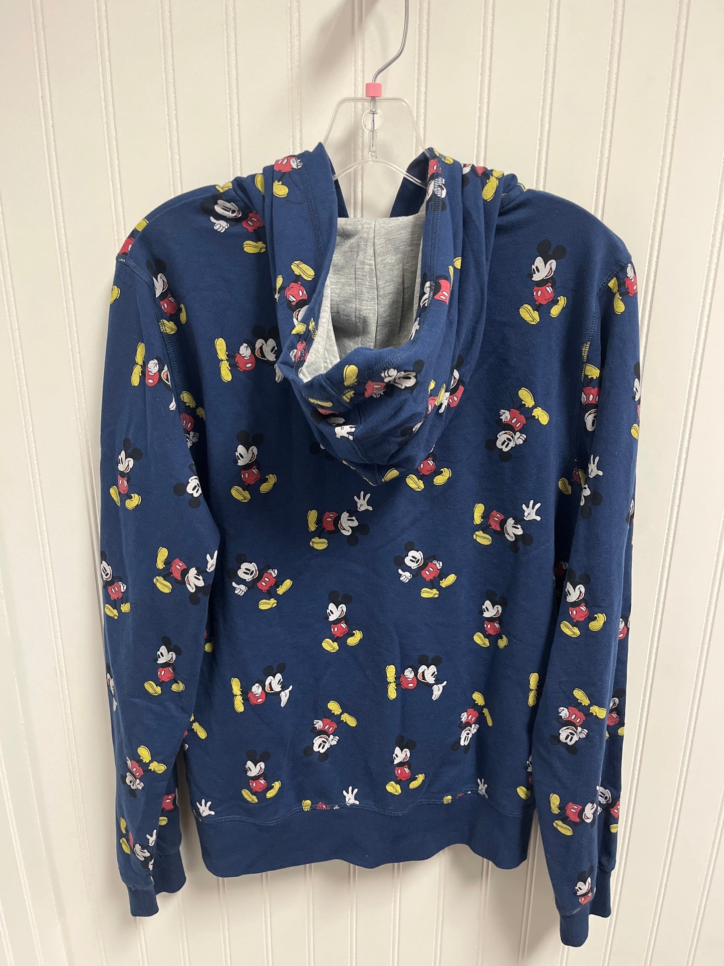 Sweatshirt Hoodie By Disney Store In Blue, Size: S