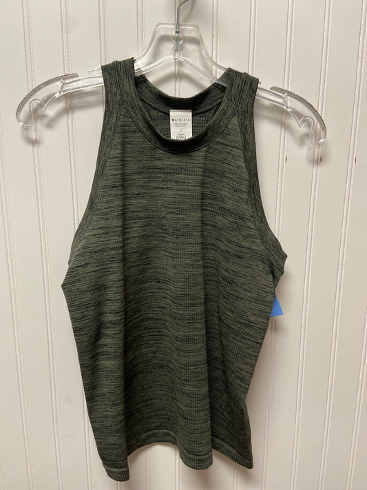 Athletic Tank Top By Athleta In Green, Size: L