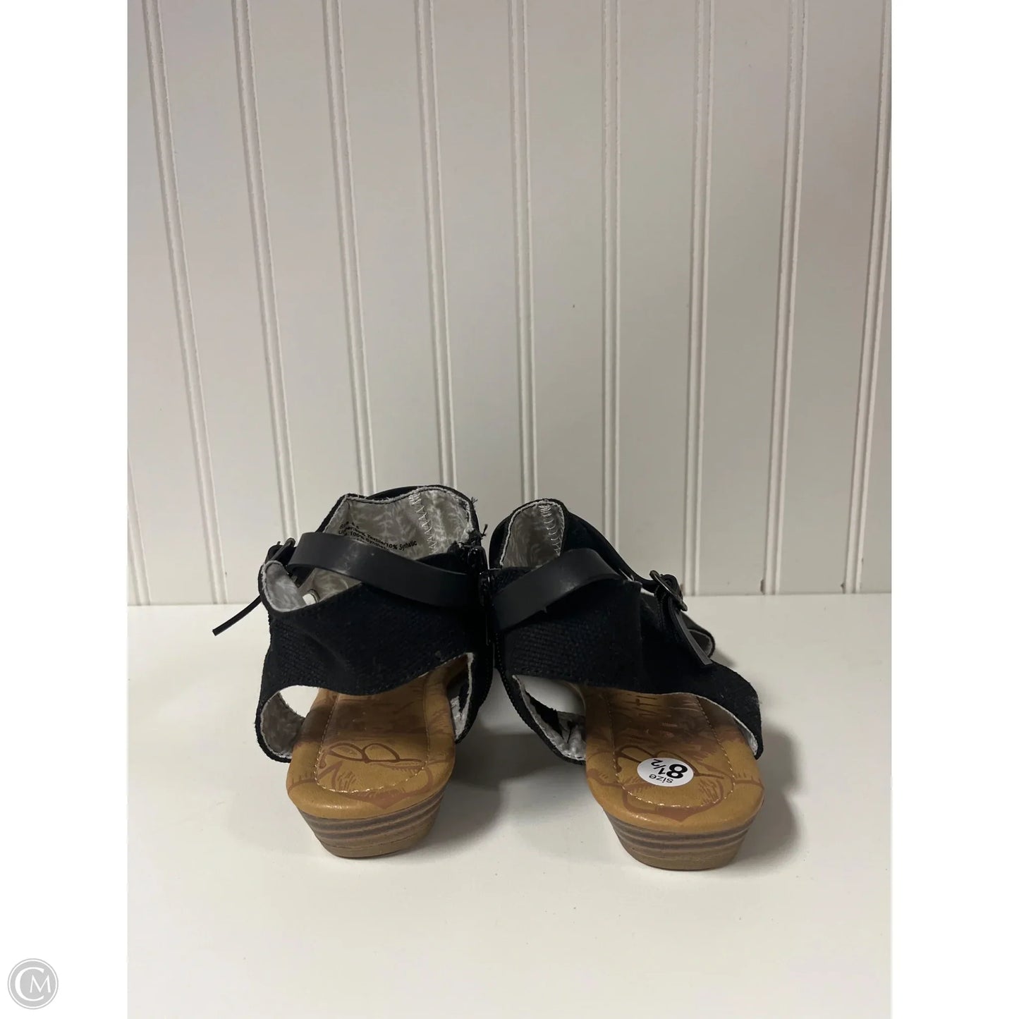 Sandals Flats By Blowfish In Black, Size: 8.5