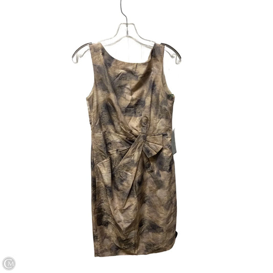 Dress Party Short By Anne Klein In Taupe, Size: S