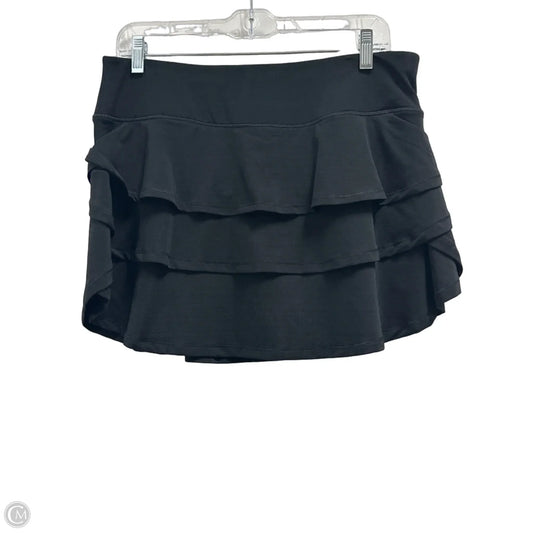 Athletic Skort By Calvin Klein Performance In Black, Size: L