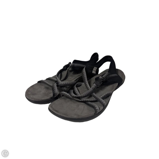 Sandals Sport By Merrell In Black & Grey, Size: 9