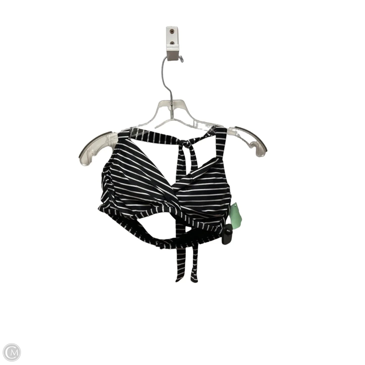Swimsuit Top By White House Black Market In Striped Pattern, Size: M