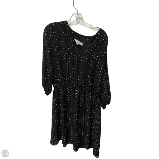Dress Work By Loft In Polkadot Pattern, Size: L