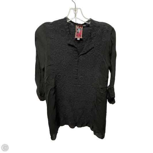 Top Long Sleeve By Johnny Was In Black, Size: Xs