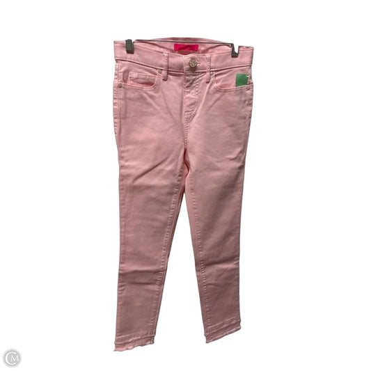 Jeans Designer By Lilly Pulitzer In Pink, Size: 0