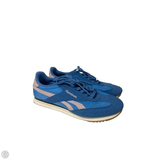 Shoes Sneakers By Reebok In Blue & Pink, Size: 8