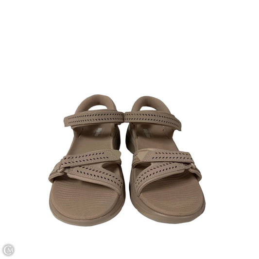 Sandals Sport By Skechers In Taupe, Size: 8