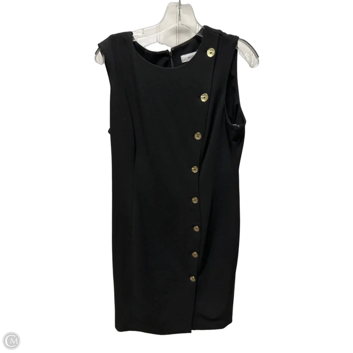 Dress Work By Calvin Klein In Black, Size: M