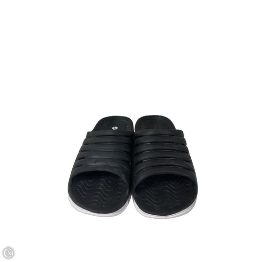 Sandals Flats By Avia In Black, Size: 7