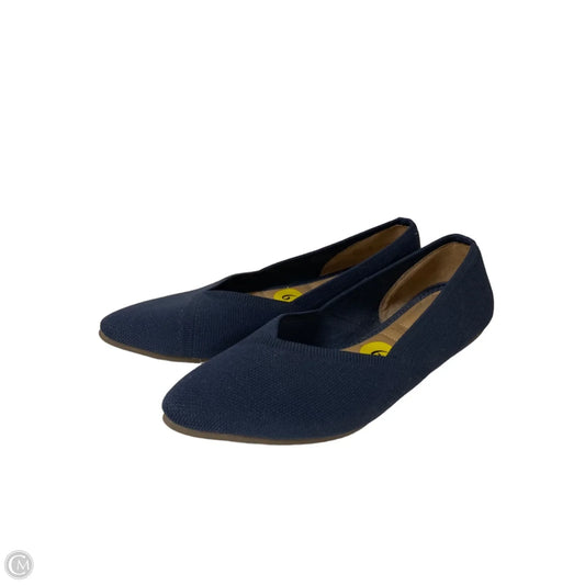 Shoes Flats By Cynthia Rowley In Navy, Size: 6