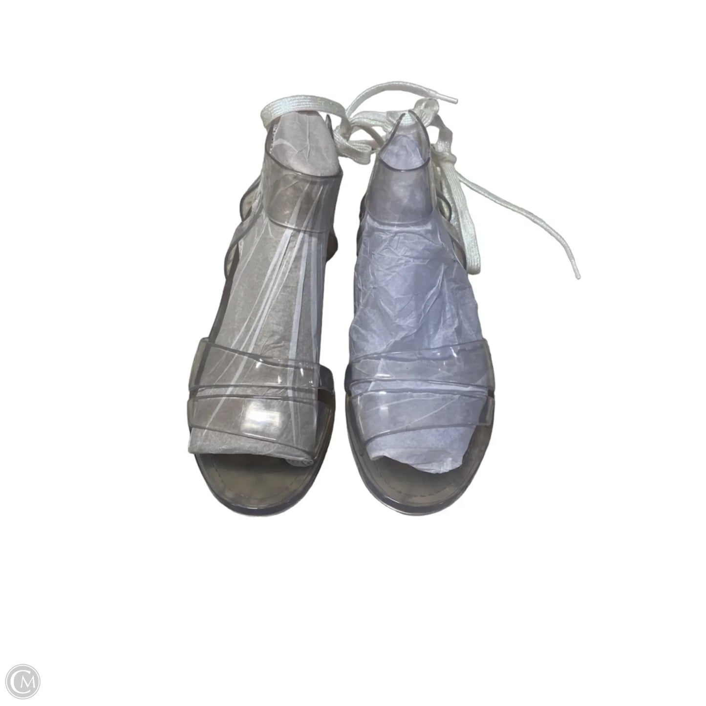 Sandals Designer By See By Chloe In Clear, Size: 10