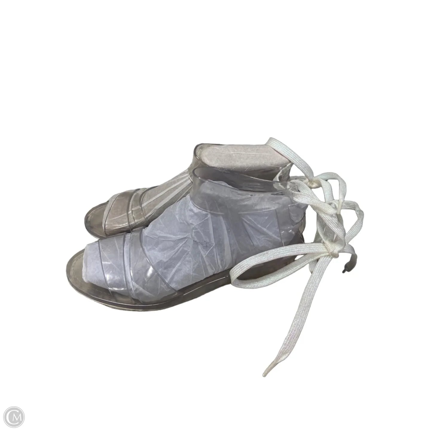 Sandals Designer By See By Chloe In Clear, Size: 10