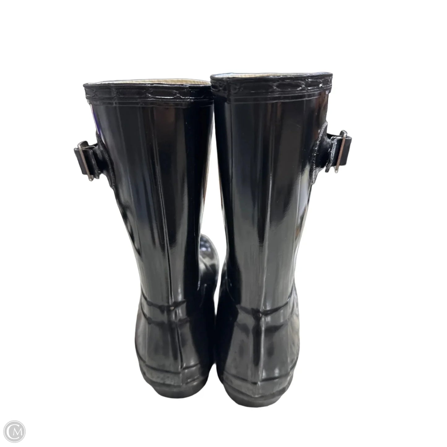 Boots Rain By Hunter In Black, Size: 5