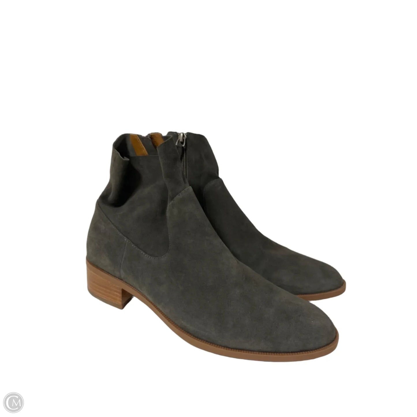 Boots Ankle Flats By Caslon In Grey, Size: 9