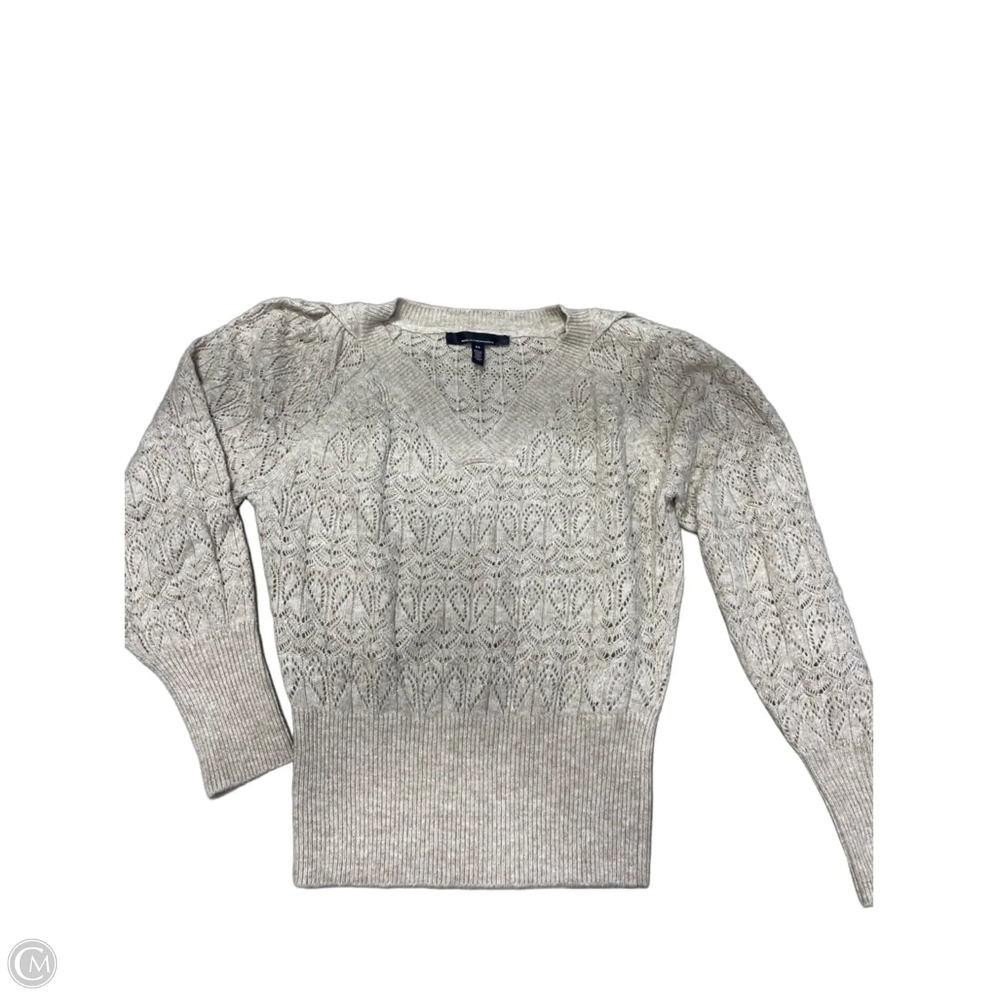 Sweater By White House Black Market In Beige, Size: Xs