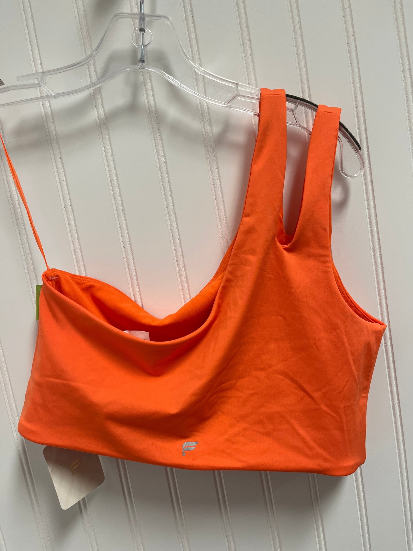 Orange Athletic Bra Fabletics, Size L