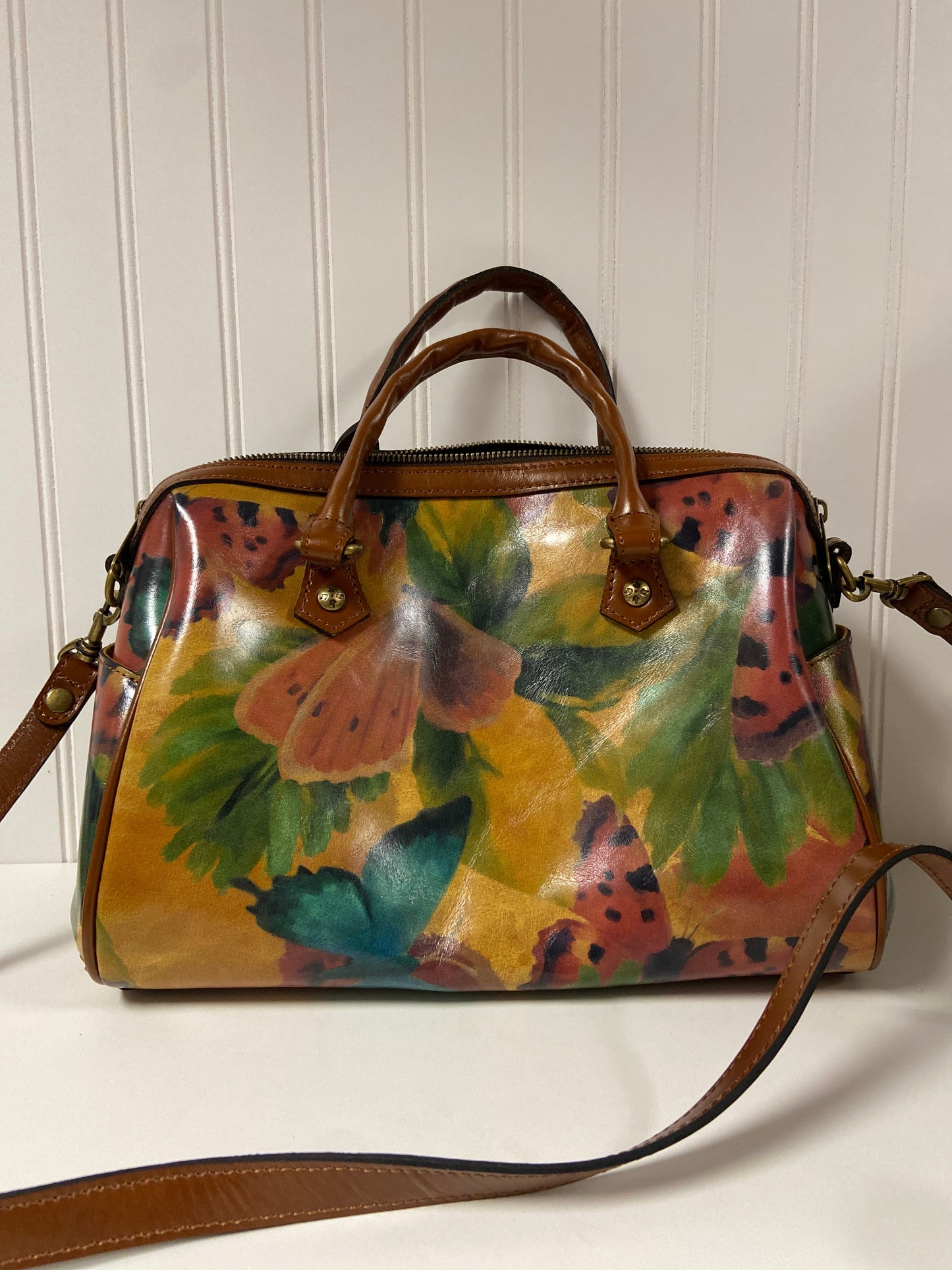 Crossbody Designer By Patricia Nash  Size: Large