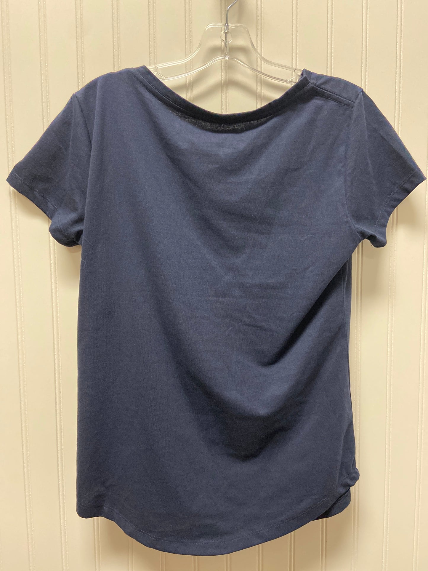 Navy Top Short Sleeve Jantzen, Size M