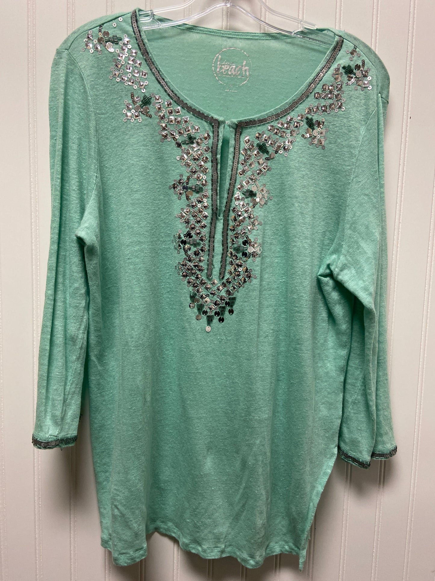 Green Swimwear Cover-up Inc, Size Xl