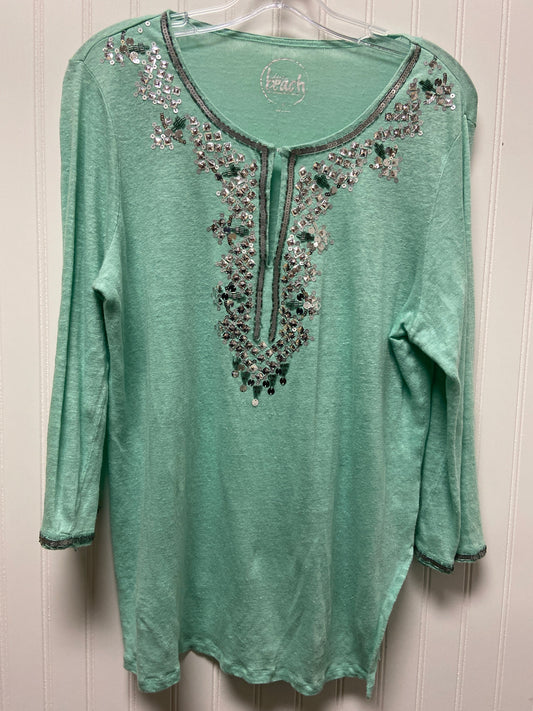 Green Swimwear Cover-up Inc, Size Xl