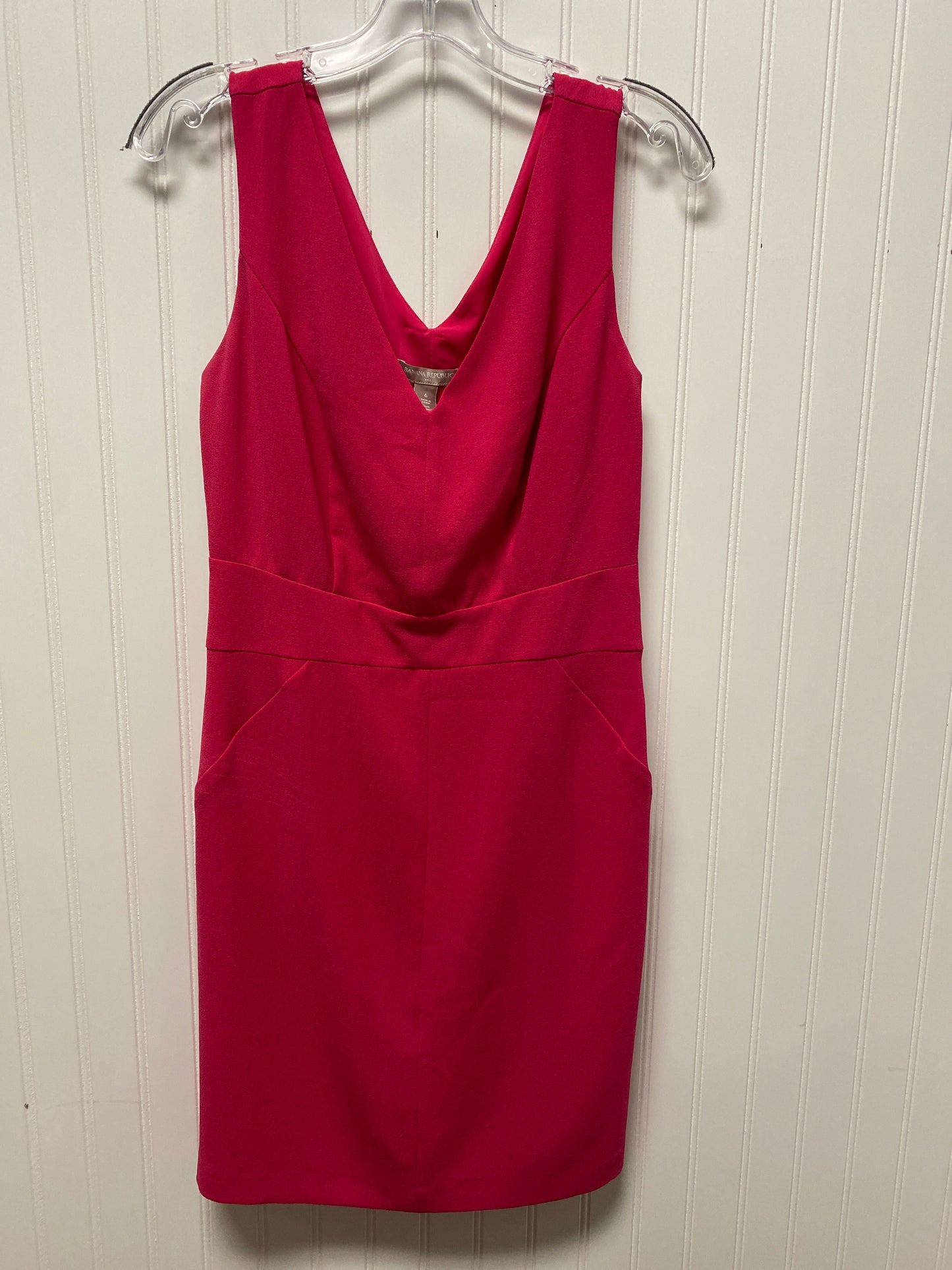 Dress Work By Banana Republic In Pink, Size: S