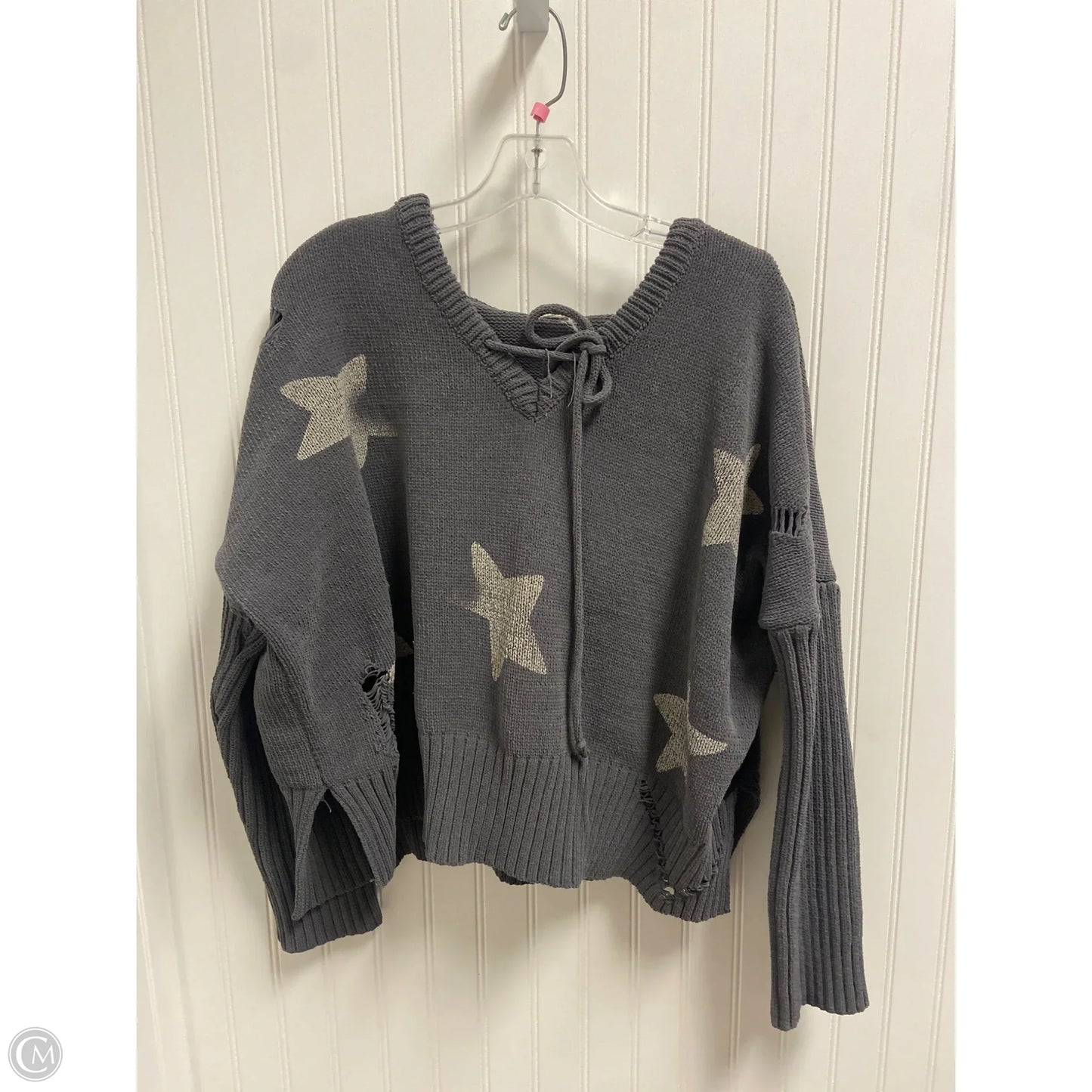 Sweater By Pol In Grey, Size: M