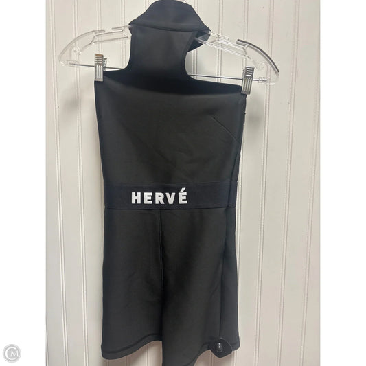 Romper Designer By Herve Leger In Black, Size: Xxs