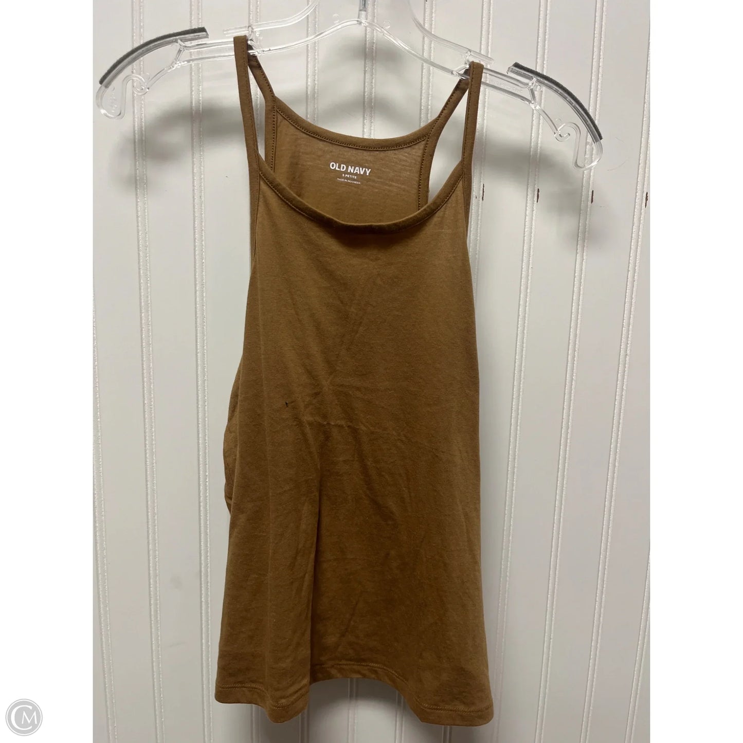 Top Sleeveless Basic By Old Navy In Brown, Size: Sp