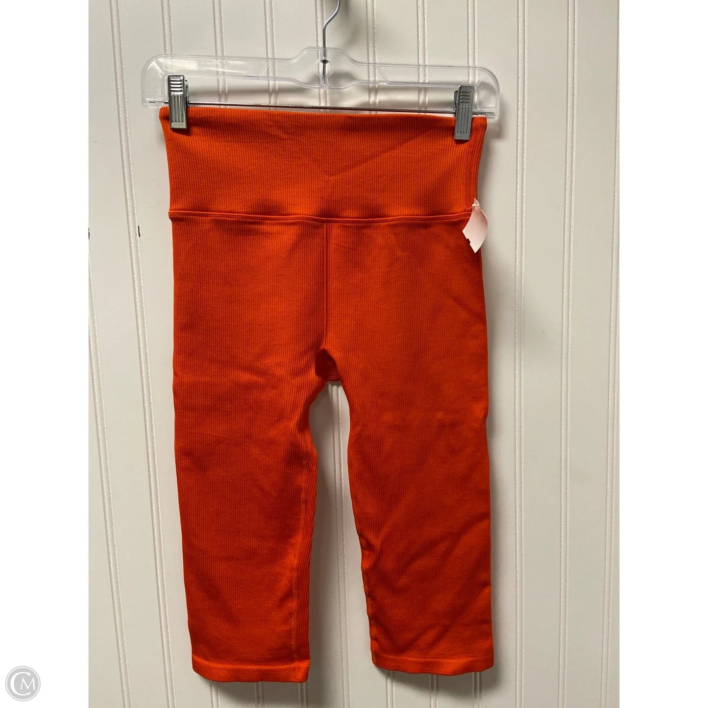 Athletic Leggings Capris By Fabletics In Orange, Size: S