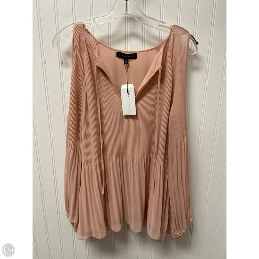 Top Long Sleeve By Sanctuary In Peach, Size: Xs