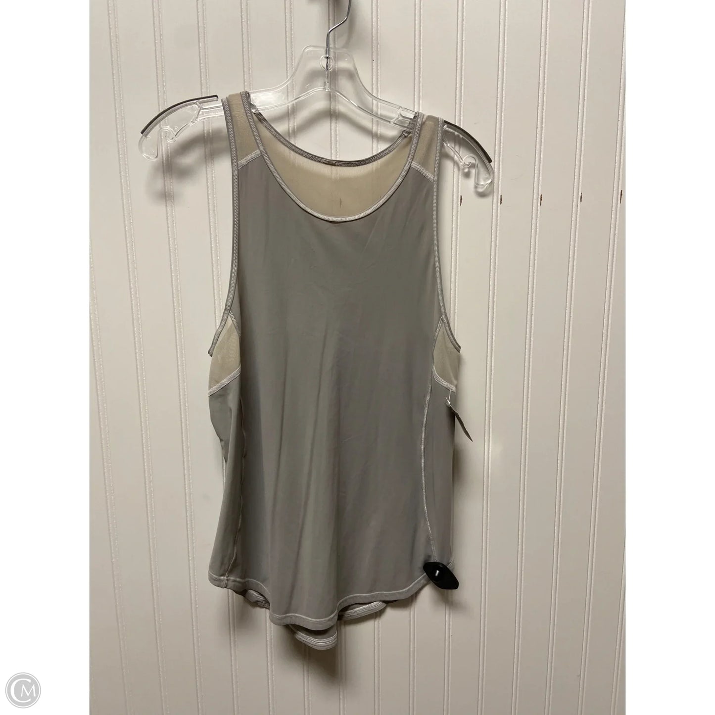 Athletic Tank Top By Lululemon In Grey, Size: S