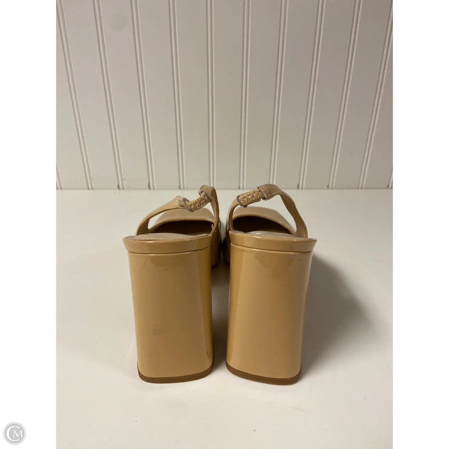 Shoes Heels Block By Marc Fisher In Tan, Size: 10
