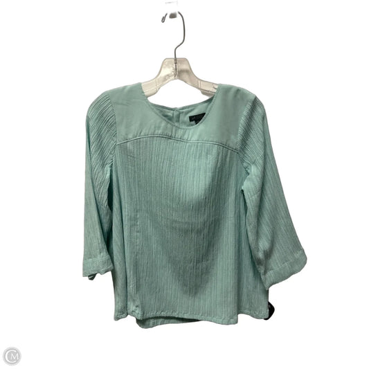 Top 3/4 Sleeve By J. Jill In Teal, Size: S