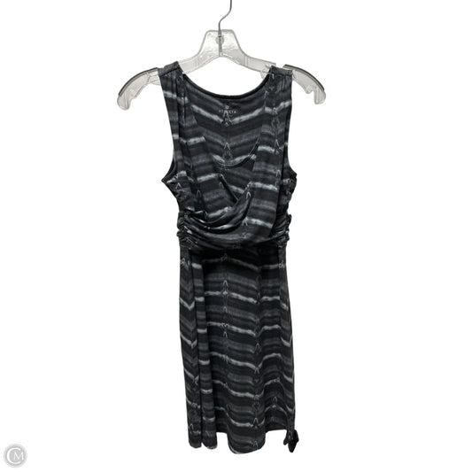 Athletic Dress By Athleta In Black & Grey, Size: Xxs