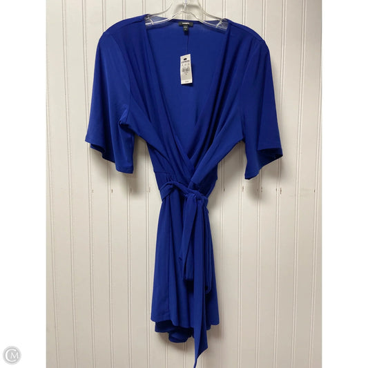 Romper By Express In Blue, Size: M