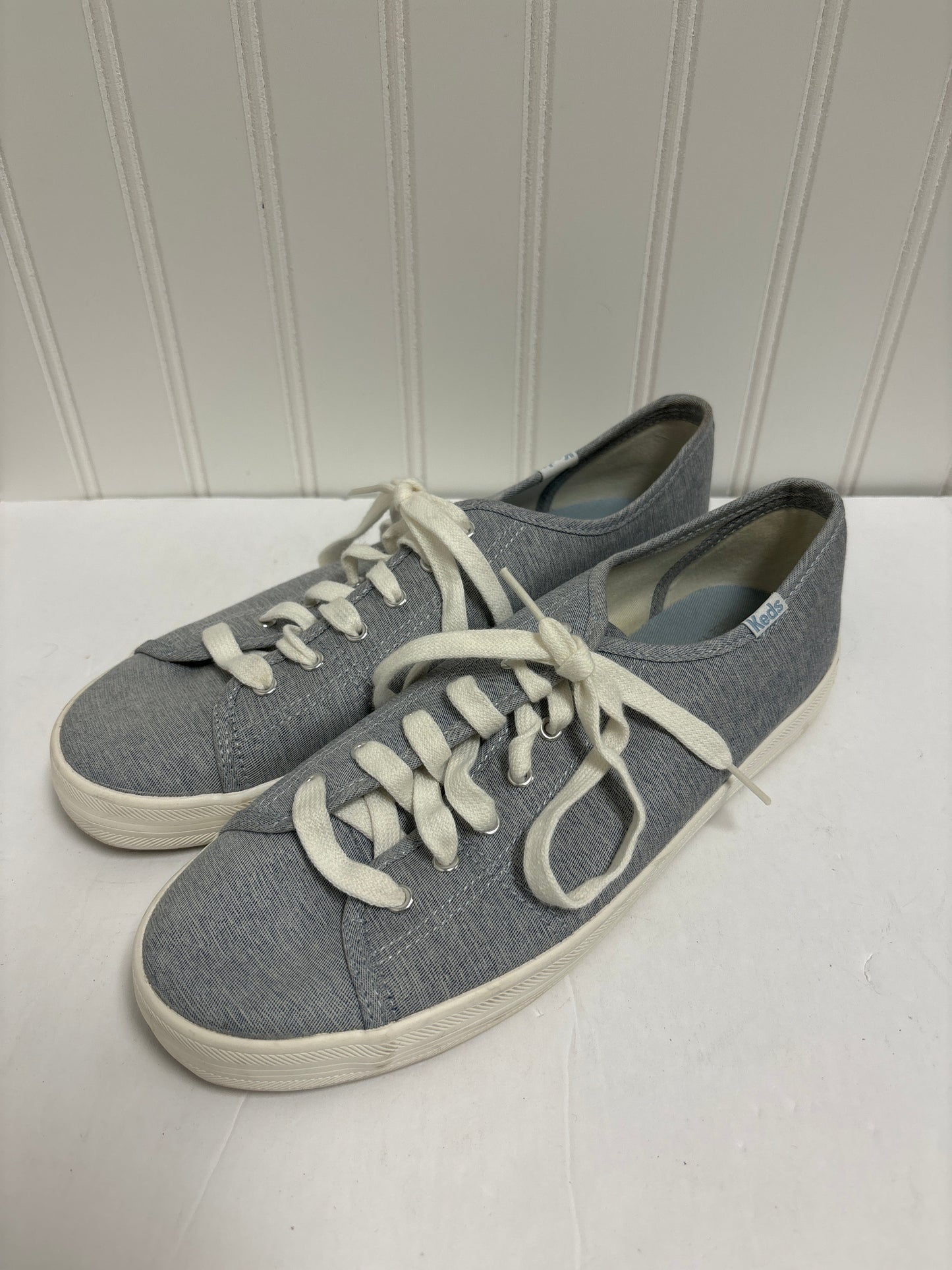 Blue Shoes Sneakers Keds, Size 8.5