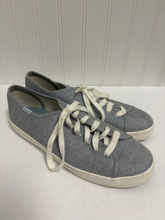 Blue Shoes Sneakers Keds, Size 8.5