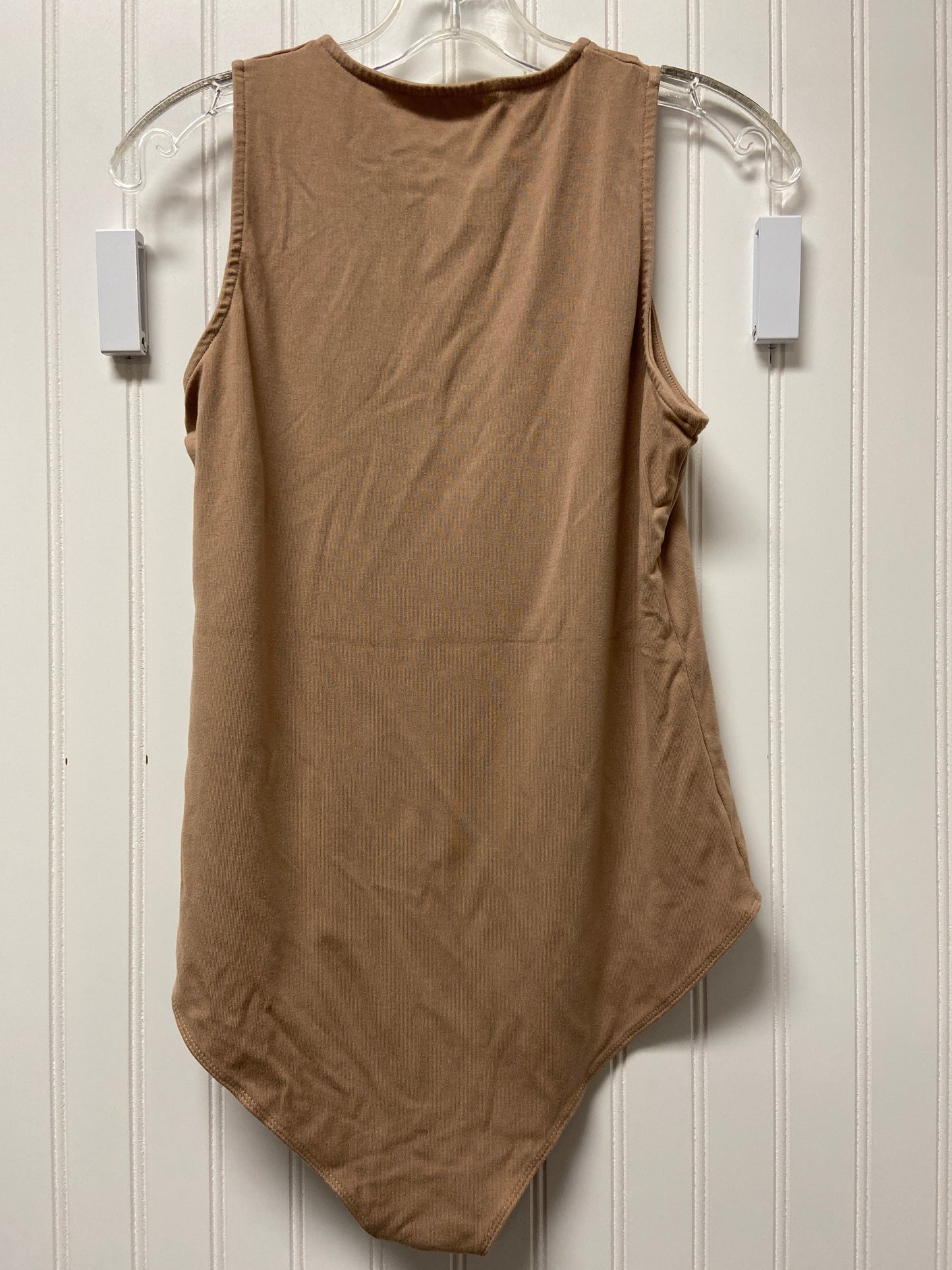 Tan Bodysuit Clothes Mentor, Size 1x